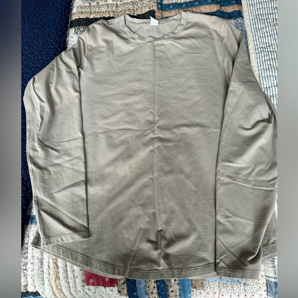 Love Long Sleeve Shirt- Riverstone- Sz 8